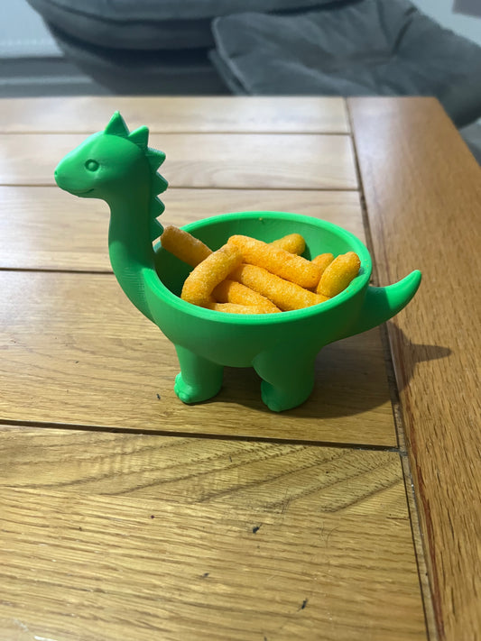 Dinosaur snack bowl