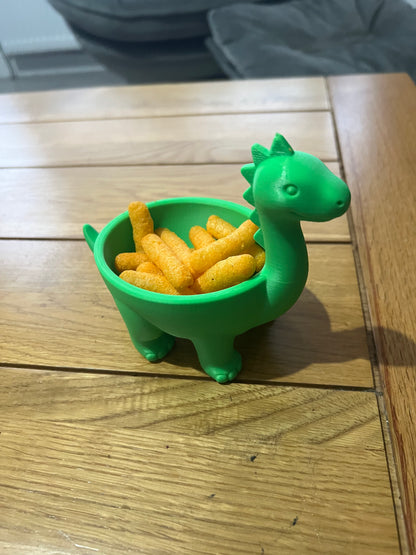 Dinosaur snack bowl